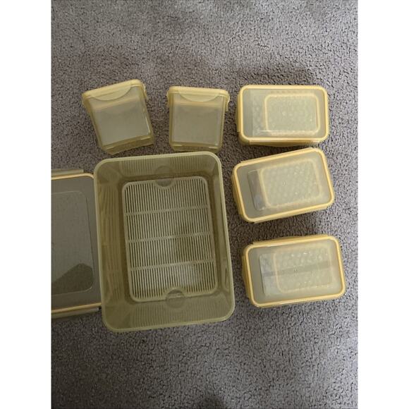 Set Of 9 OSO FRESH Storage Containers & Lids. Perfect!! - Picture 6 of 10